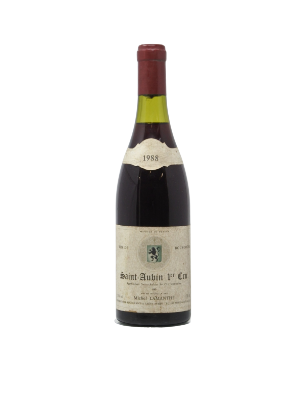 SAINT-AUBIN 1ER CRU - MICHEL LAMANTHE - Millésime 1988