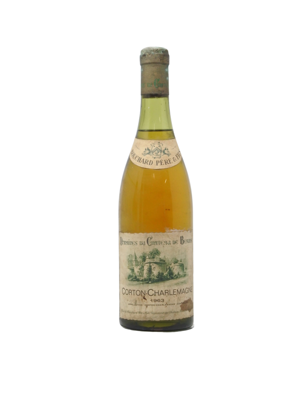 CORTON CHARLEMAGNE GRAND CRU - DOMAINE DU CHATEAU DE BEAUNE BOUCHARD PERE & FILS - Vintage 1963