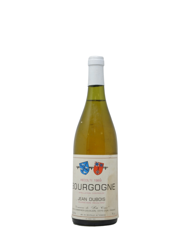 BOURGOGNE CHARDONNAY - JEAN DUBOIS - Vintage 1989