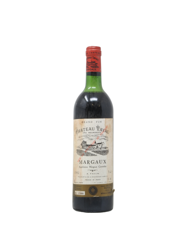 CHATEAU TAYAC - - Millésime 1982