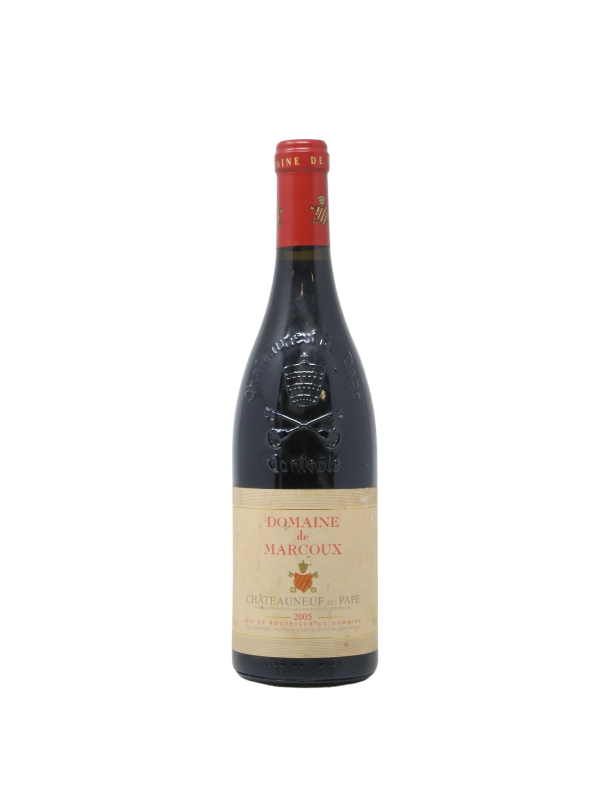 CHATEAUNEUF-DU PAPE - DOMAINE DE MARCOUX - Millésime 2005