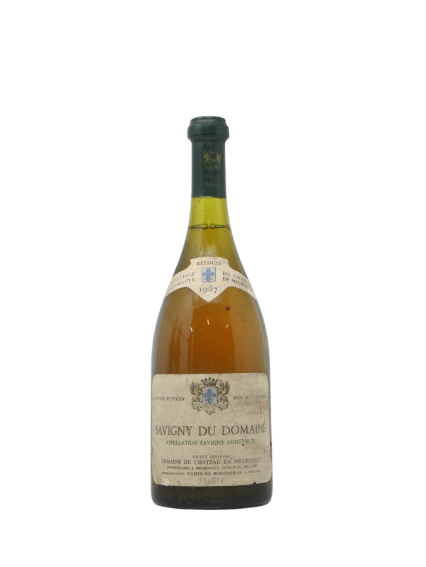 SAVIGNY-LES-BEAUNE - DOMAINE DU CHATEAU DE MEURSAULT - Millésime 1987