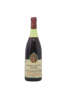 CHAMBERTIN CLOS DE BEZE GRAND CRU