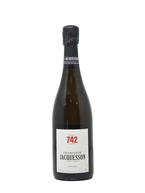 CHAMPAGNE EXTRA BRUT CUVEE N°742 - JACQUESSON - Vintage NM