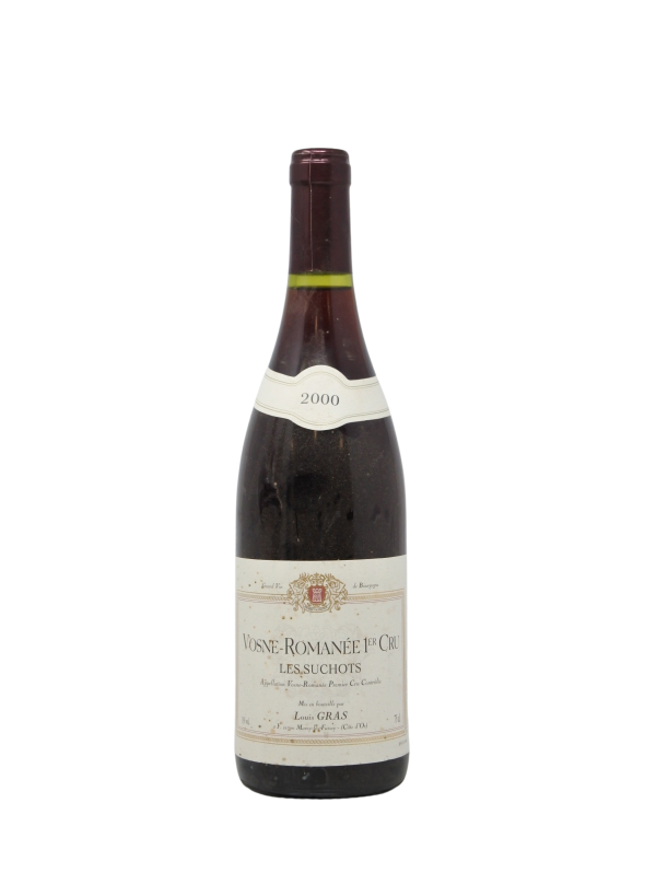 VOSNE-ROMANEE 1ER CRU LES SUCHOTS - LOUIS GRAS - Vintage 2000