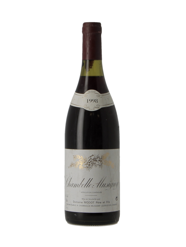CHAMBOLLE-MUSIGNY - MICHEL MODOT & FILS - Millésime 1998