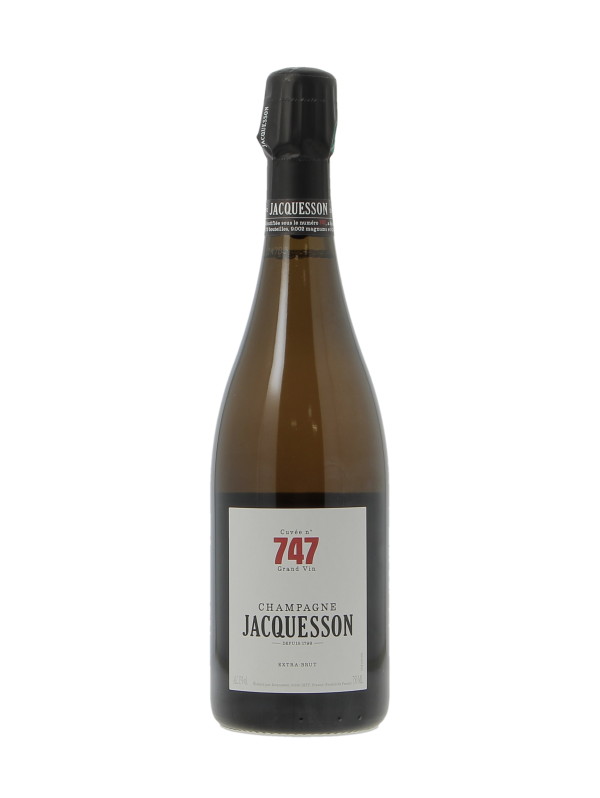 CHAMPAGNE EXTRA BRUT N°747 - JACQUESSON - Millésime NM