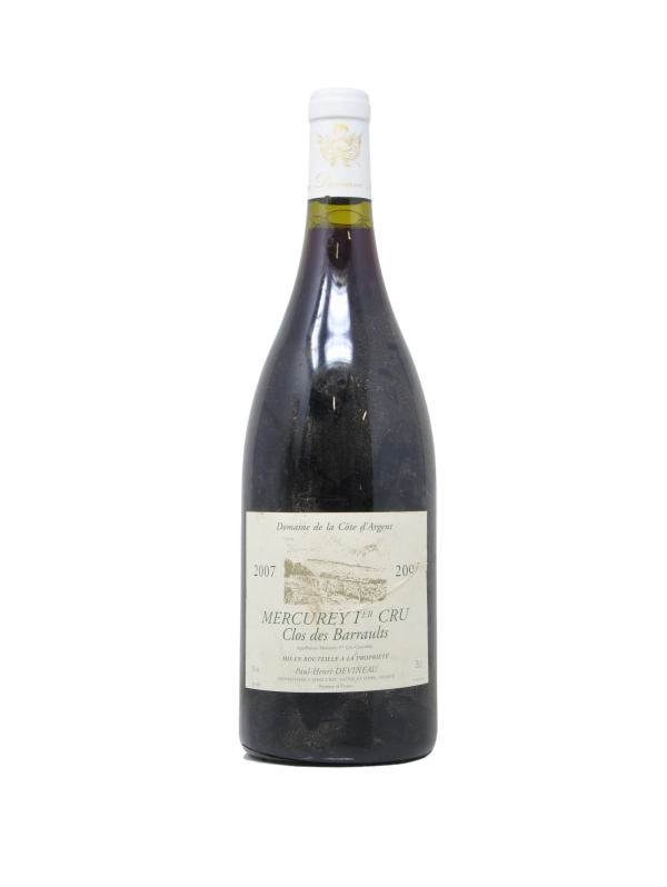 MERCUREY 1ER CRU CLOS DES BARRAULTS - DEVINEAU - Vintage 2007