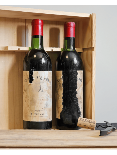 CHATEAU L'ERMITAGE 1964 - Lot de 2