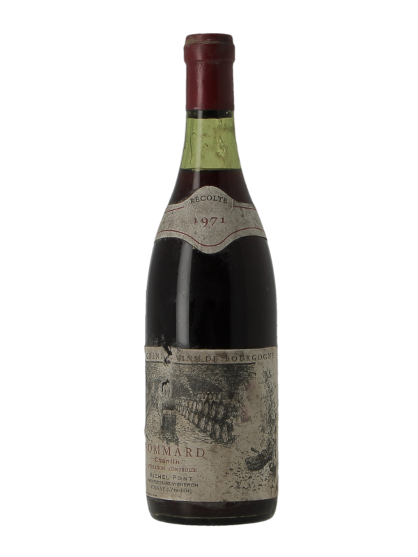 POMMARD CHANLIN - MICHEL PONT - Vintage 1971 POMMARD CHANLIN - MICHEL PONT - Vintage 1971