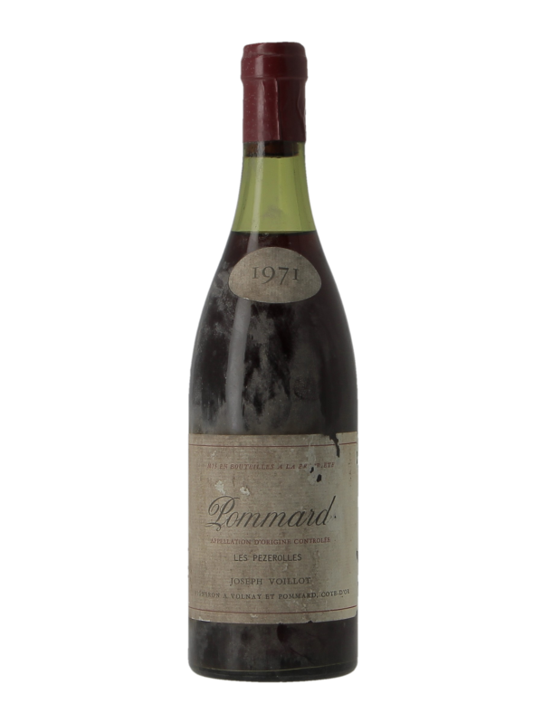 POMMARD 1ER CRU LES PEZEROLLES - JOSEPH VOILLOT - Vintage 1971 POMMARD 1ER CRU LES PEZEROLLES - JOSEPH VOILLOT - Vintage 1971
