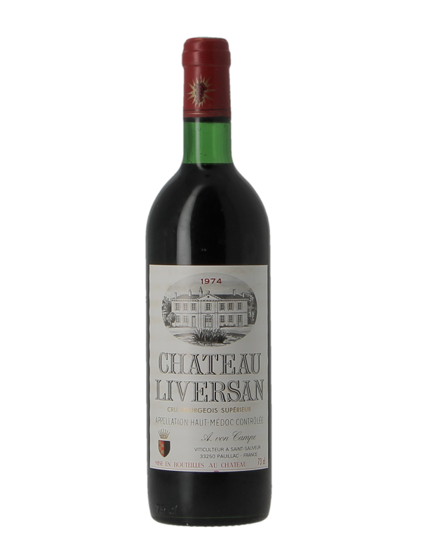 CHATEAU LIVERSAN - - Millésime 1974