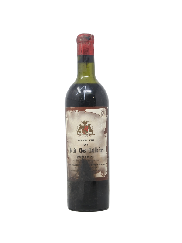 PETIT CLOS TAILLEFER - - Millésime 1967