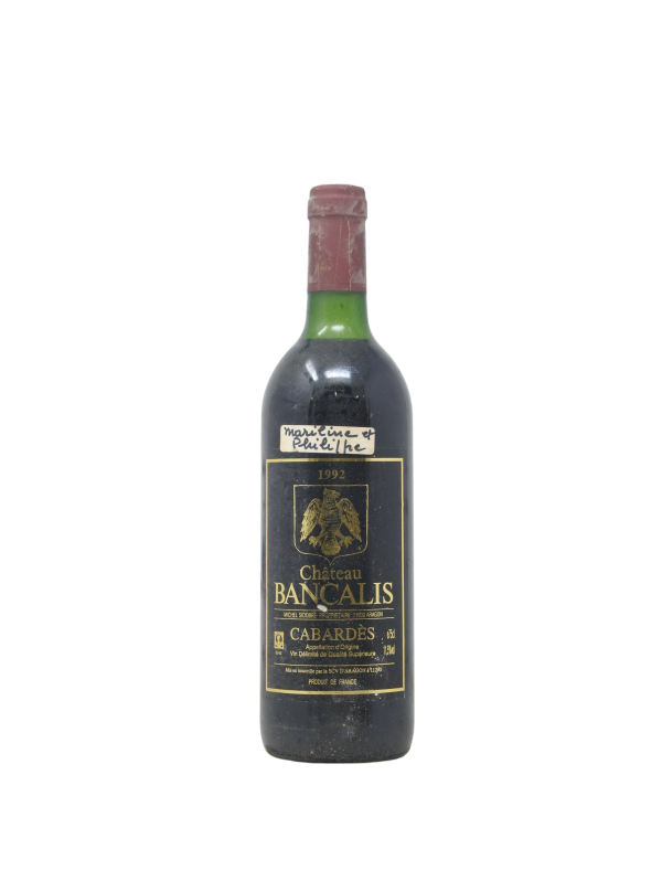 CHATEAU BANCALIS - - Vintage 1992