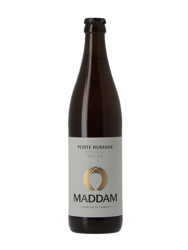 BIERE BLONDE - PORTE ROMANE - BRASSERIE MADDAM - Millésime NM