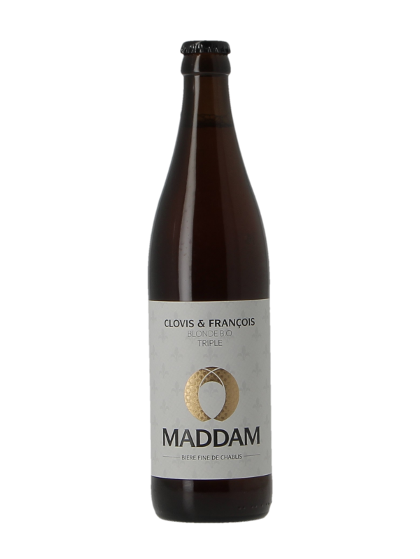 BIERE TRIPLE - CLOVIS & FRANCOIS - BRASSERIE MADDAM - Vintage NM
