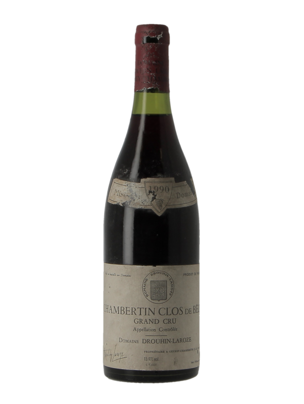 CHAMBERTIN CLOS DE BEZE GRAND CRU - DOMAINE DROUHIN-LAROZE - Millésime 1990