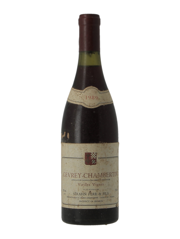 GEVREY-CHAMBERTIN - SERAPHIN PERE & FILS - Vintage 1989