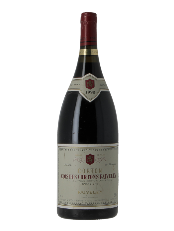 CORTON CLOS DES CORTONS GRAND CRU - FAIVELEY - Vintage 1998