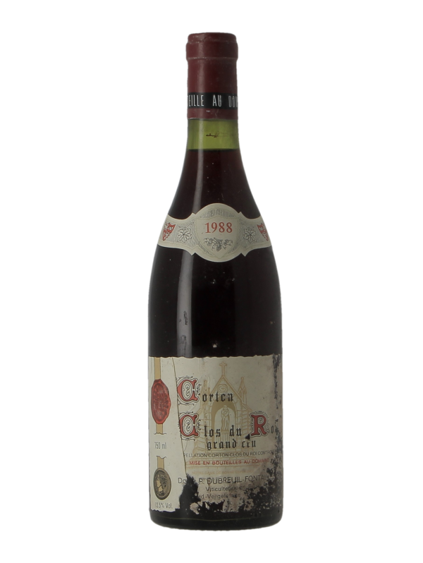 CORTON CLOS DU ROI GRAND CRU - P.DUBREUIL-FONTAINE PERE & FILS - Vintage 1988