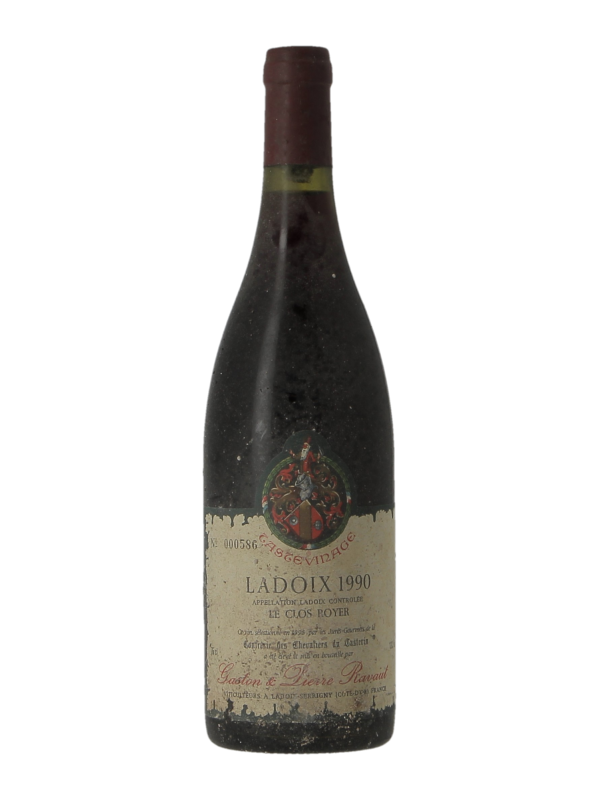 LADOIX LE CLOS ROYER - DOMAINE GASTON & PIERRE RAVAUT - Vintage 1990