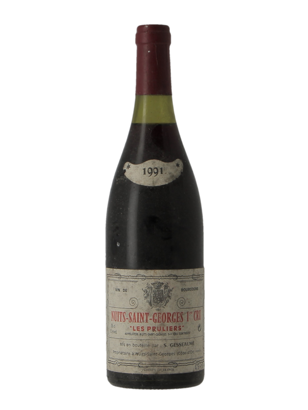 NUITS-SAINT-GEORGES 1ER CRU LES PRULIERS - S.GESSEAUME - Millésime 1991