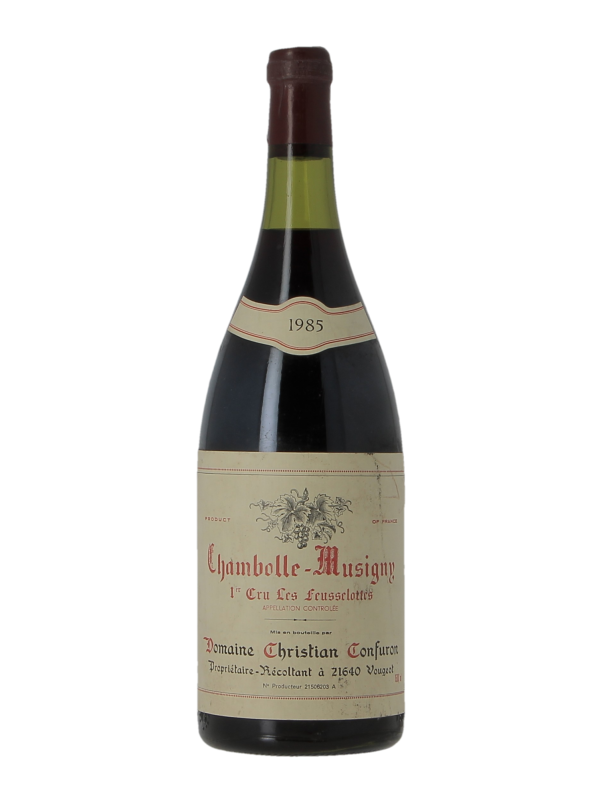CHAMBOLLE-MUSIGNY 1ER CRU LES FEUSSELOTTES - DOMAINE CHRISTIAN CONFURON - Vintage 1985