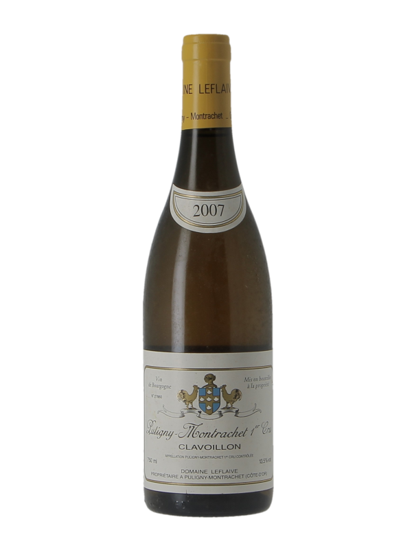 PULIGNY-MONTRACHET 1ER CRU LES CLAVOILLONS - DOMAINE LEFLAIVE - Vintage 2007