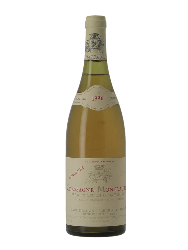 CHASSAGNE-MONTRACHET 1ER CRU LA ROQUEMAURE - EARL DOMAINE FLEUROT-LAROSE RENE FLEUROT & FILS - Vintage 1996