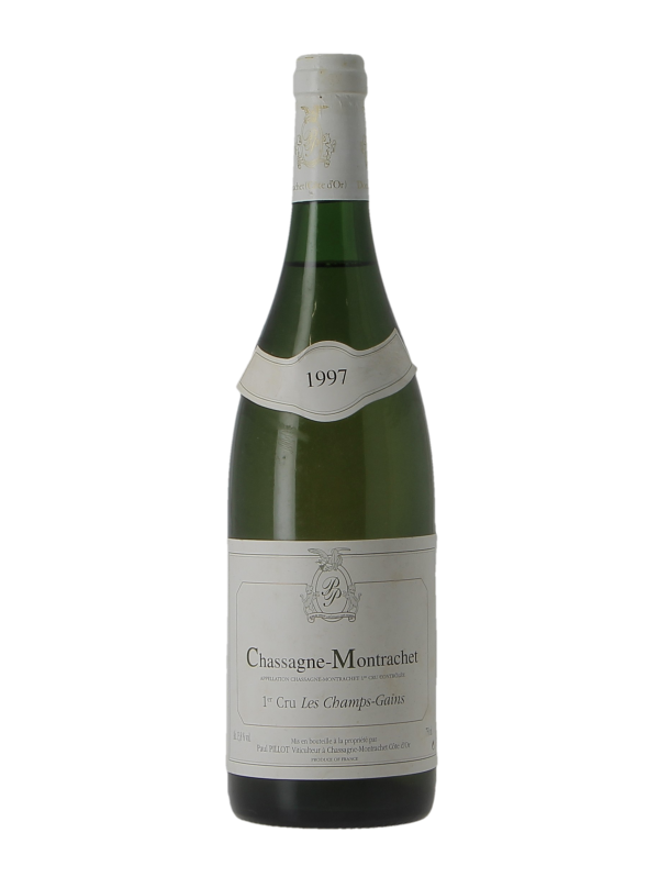 CHASSAGNE-MONTRACHET 1ER CRU CHAMPS GAINS - PAUL PILLOT - Vintage 1997