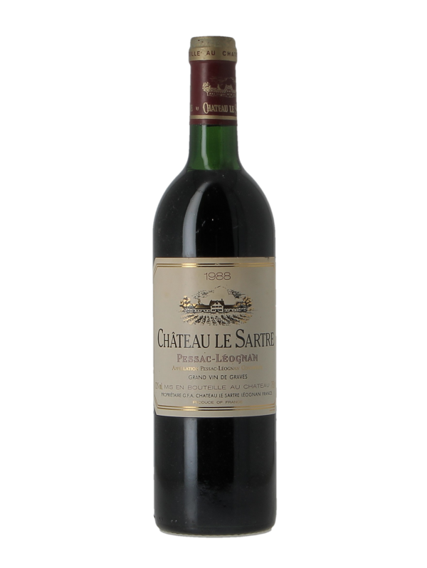 CHATEAU LE SARTRE - - Millésime 1988