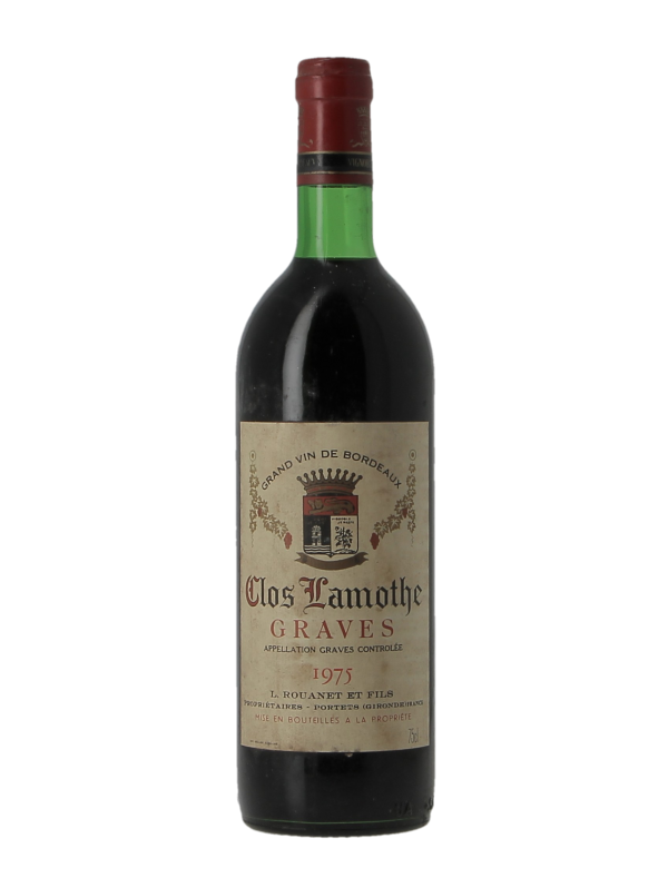 CLOS LAMOTHE - - Millésime 1975