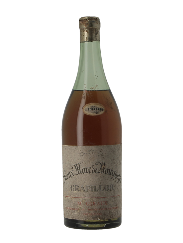 VIEUX MARC DE BOURGOGNE - GRAPILLOR - Vintage 1906