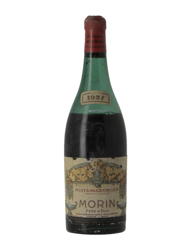 NUITS-SAINT-GEORGES - MORIN PERE & FILS - Millésime 1937