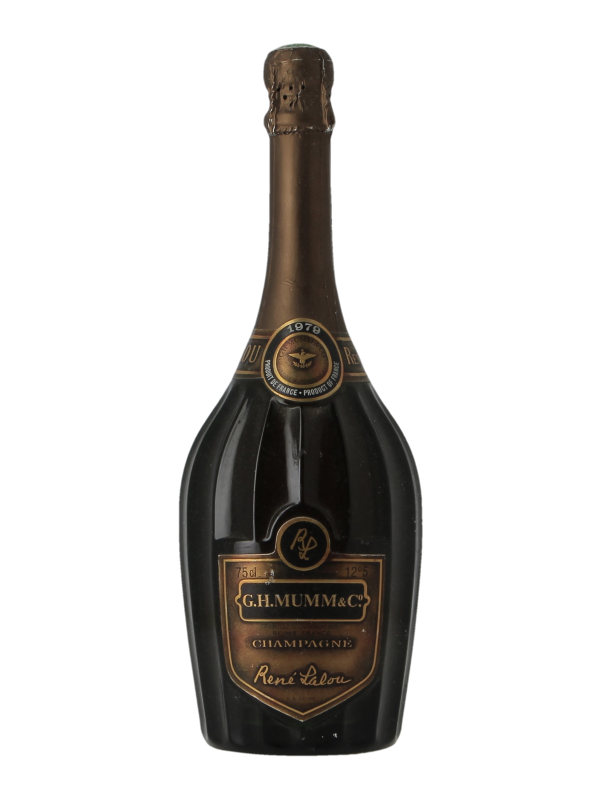 CHAMPAGNE CUVEE RENE LALOU - MUMM - Millésime 1979