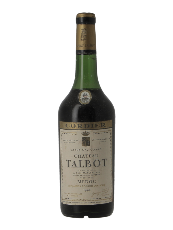 CHATEAU TALBOT - - Vintage 1962
