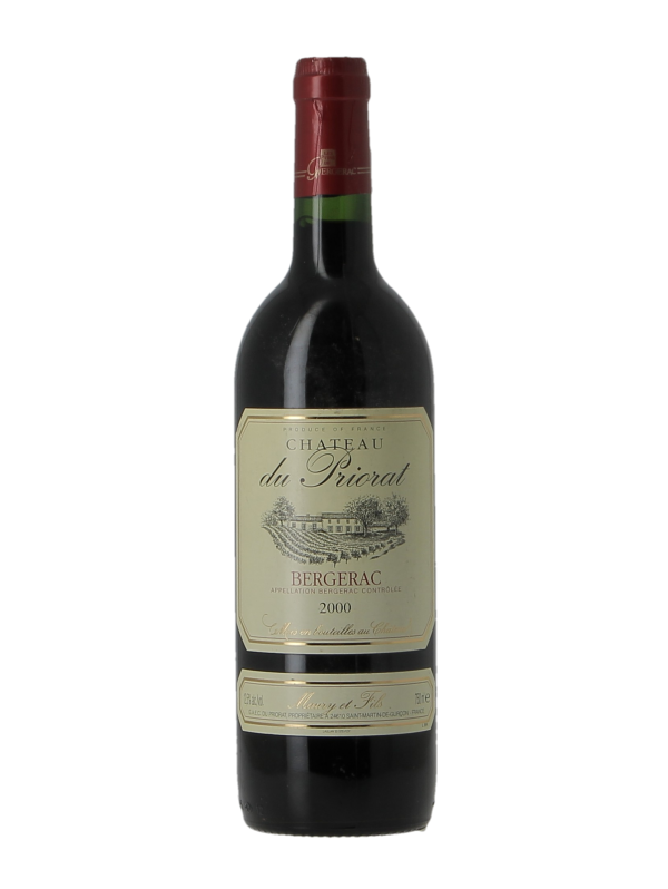 BERGERAC - CHATEAU DU PRIORAT - Millésime 2000