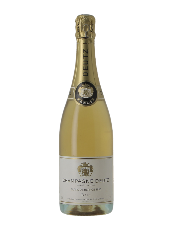 CHAMPAGNE BLANC DE BLANCS - DEUTZ - Vintage 1988