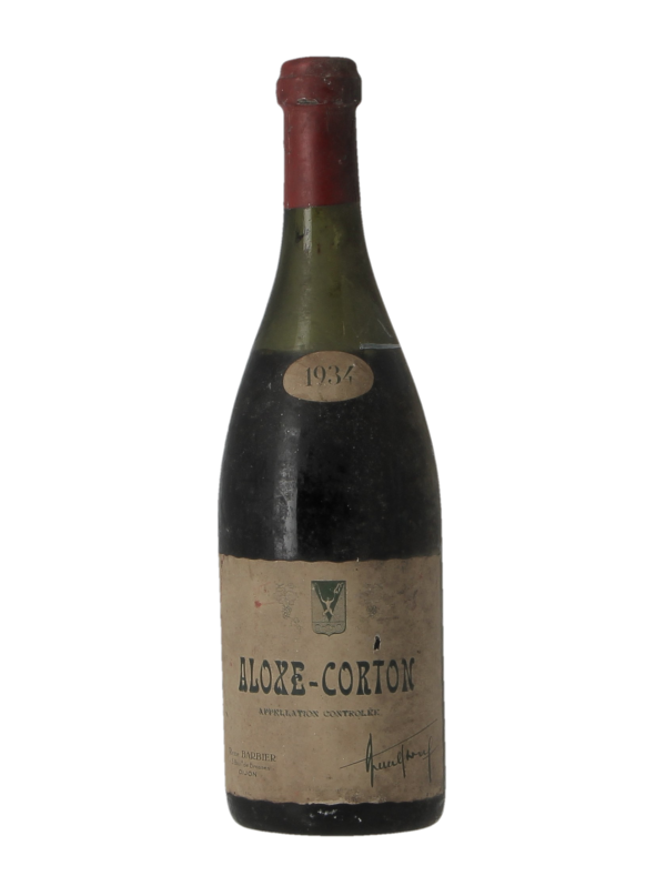 ALOXE-CORTON - BARBIER ET FILS - Millésime 1934