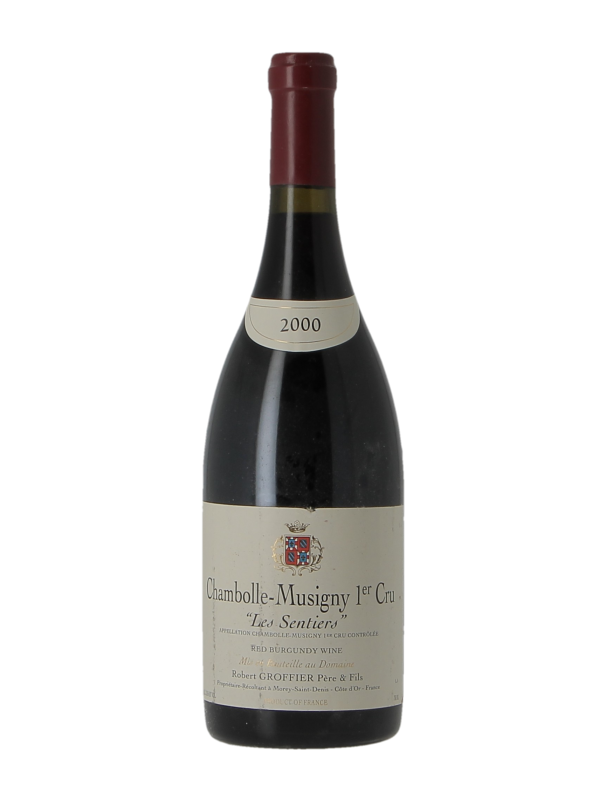 CHAMBOLLE-MUSIGNY 1ER CRU LES SENTIERS - DOMAINE ROBERT GROFFIER - Millésime 2000