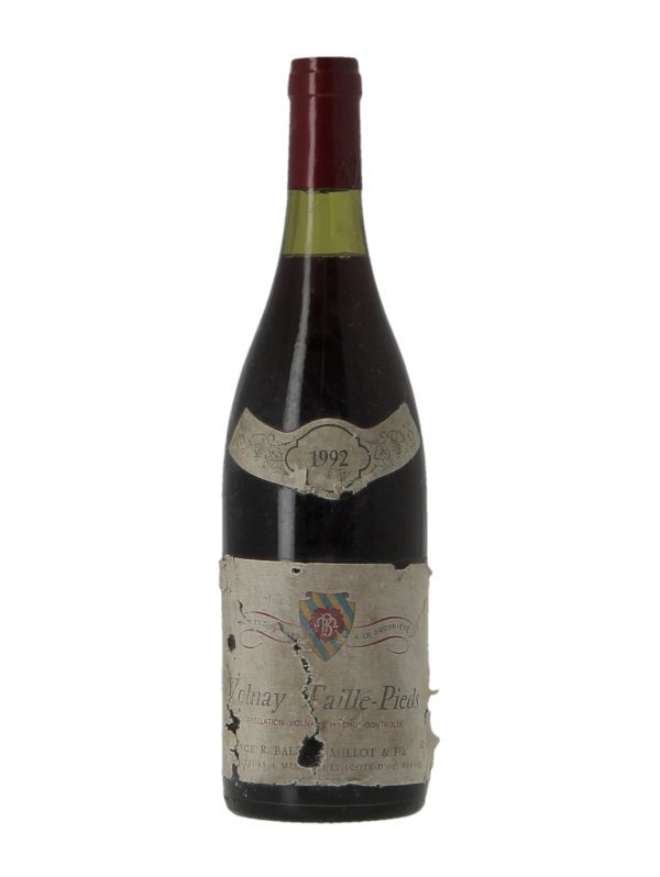 VOLNAY 1ER CRU LES TAILLEPIEDS - BALLOT MILLOT & FILS - Millésime 1992