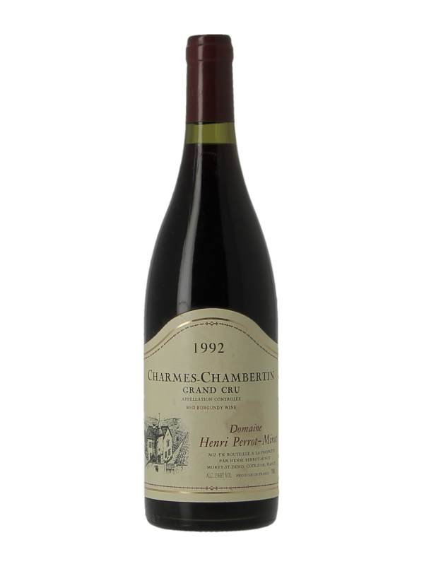 CHARMES-CHAMBERTIN GRAND CRU - DOMAINE HENRI PERROT MINOT - Vintage 1992