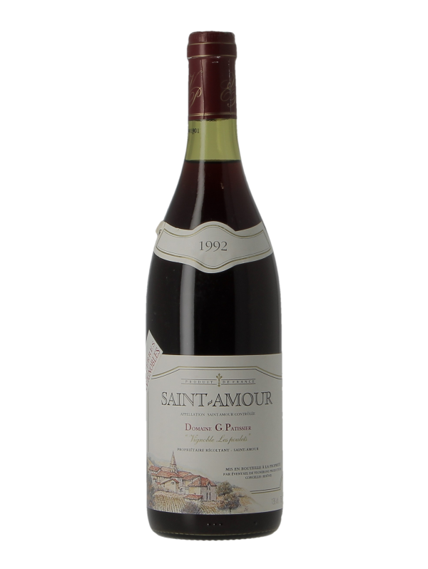 SAINT-AMOUR - DOMAINE G.PATISSIER - Vintage 1992