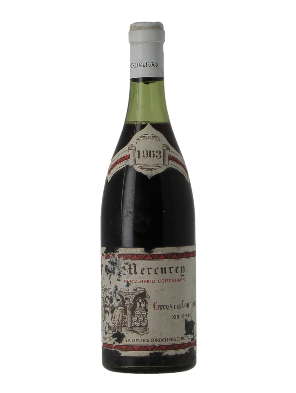 MERCUREY - CAVES DES CORDELIERS - Vintage 1963