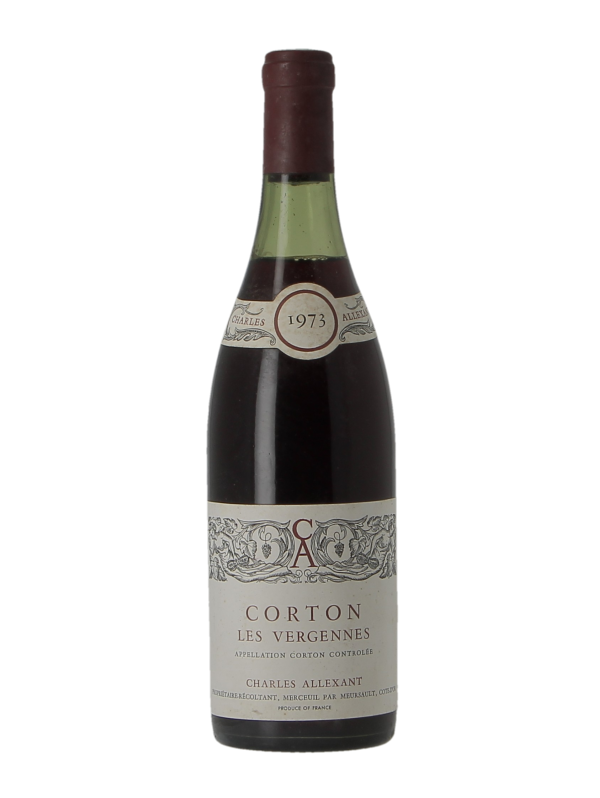 CORTON LES VERGENNES GRAND CRU - CHARLES ALLEXANT - Vintage 1973