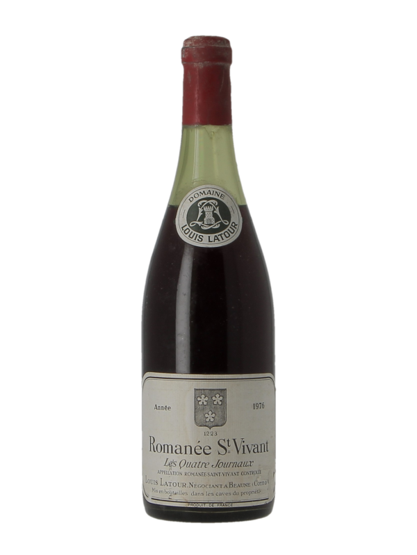 ROMANEE-SAINT-VIVANT GRAND CRU LES QUATRES JOURNAUX - LOUIS LATOUR - Millésime 1976