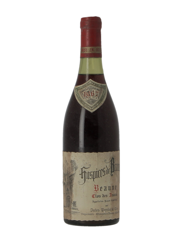 BEAUNE CLOS DES AVAUX HOSPICES DE BEAUNE - JULES PERRIER & CIE - Vintage 1967
