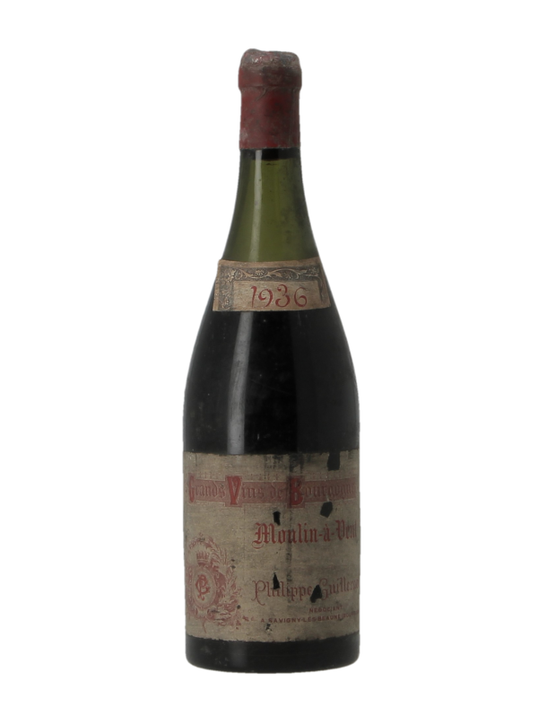 MOULIN-A-VENT - PHILIPPE GUILLEMOT - Millésime 1936