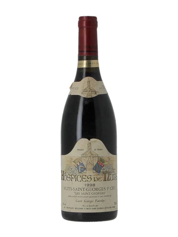 NUITS-SAINT-GEORGES 1ER CRU LES SAINT-GEORGES - HOSPICES DE NUITS - Millésime 1998