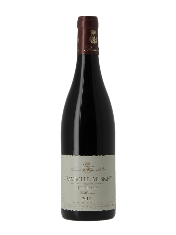 CHAMBOLLE-MUSIGNY LES ECHEZEAUX - ARMELLE ET BERNARD RION - Vintage 2012